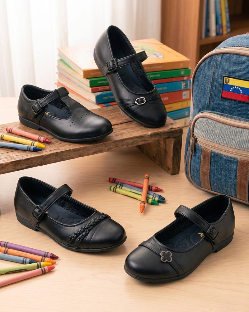 Variedad de estilos de zapatos escolares SAVAYA